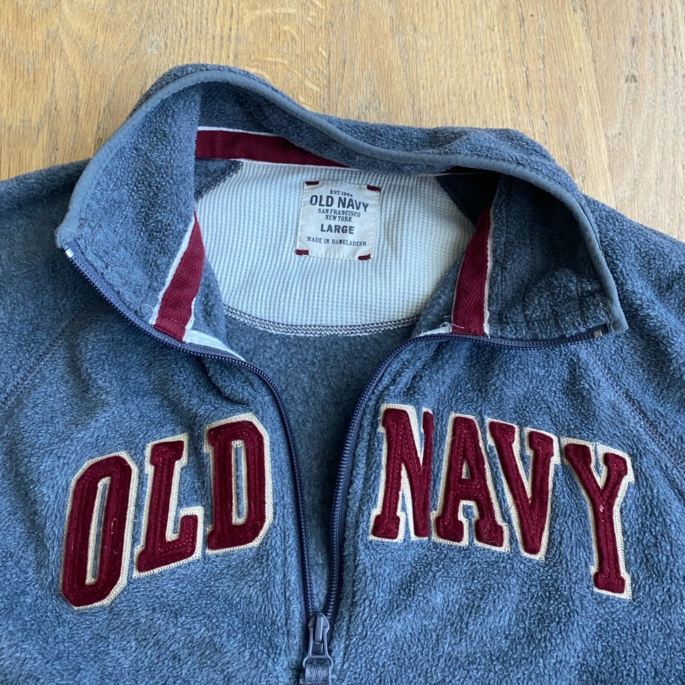 Old Navy pullover fleece- men’s large